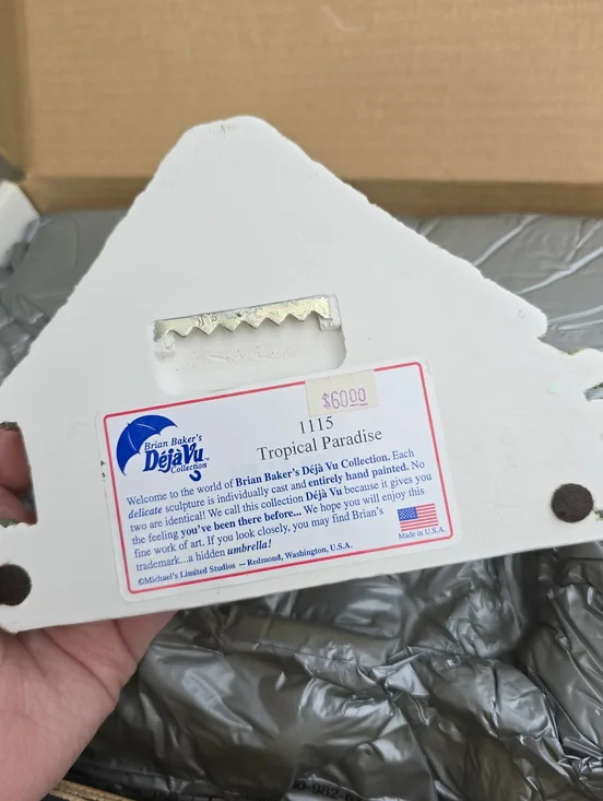 Brian Baker Deja Vu Collection Tropical Paradise #1115 - Picture 6 of 7